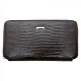 Барсетка-гаманець: Барсетка-гаманець з натуральної шкіри Neri Karra 4101.1-32.01 чорний
